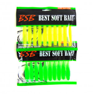 Приманка силиконовая 10 шт.7 см.