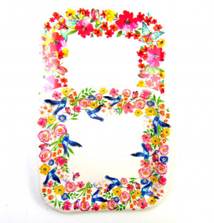 Тарелки  бумажные 12 шт.23*23 см.