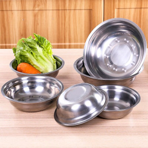 Чаша металлическая нержавеющая сталь 8*30 см.1 шт.