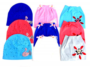 Шапка для девочек трикотажная 1 шт.