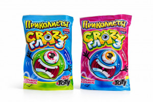 Взрывная карамель с игрушкой и татуировкой 